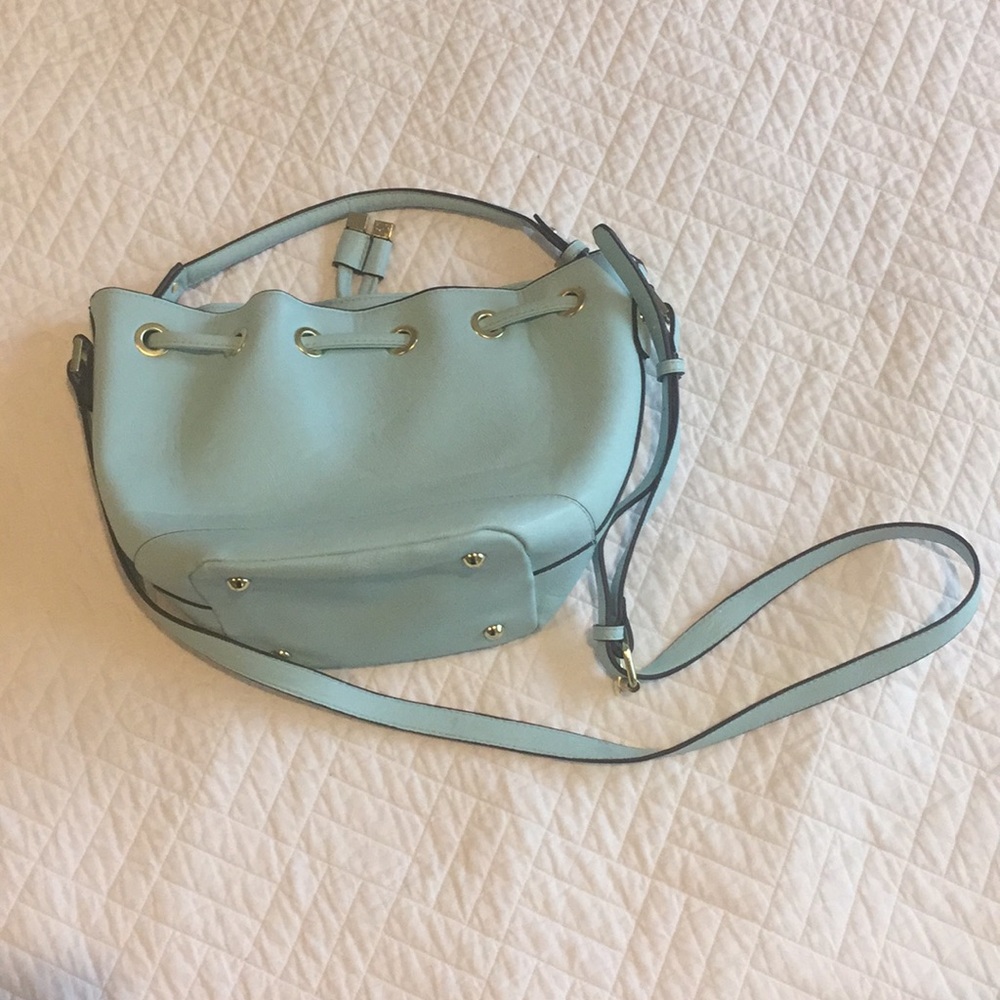 Merona mint leather pullstring bag - Picture 6 of 10
